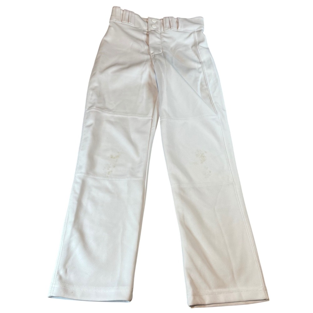 Champro Youth Small White Baseball Pants New With Tags Open‎ Bottom BP11